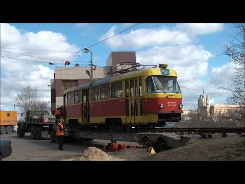 Видео: Трамваи Волгограда (Пл. Чекистов)