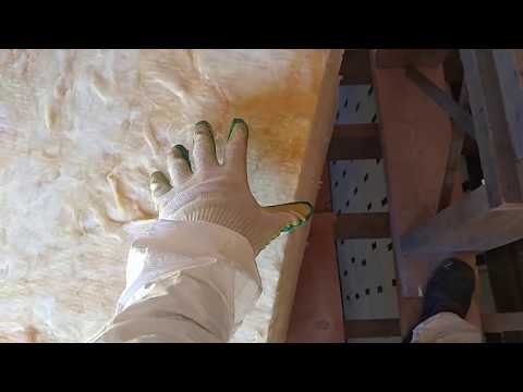 Видео: Каркасный дом. Утеплитель мин вата. ISOVER. Изовер. Честный отзыв. Продолжение