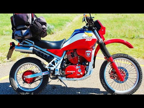 Видео: 🔴 Honda XLV 750R - Эндуро с Двигателем V-2 и Карданом 😵!