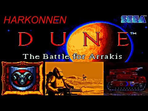 Видео: Dune 2: The Battle for Arrakis SEGA прохождение Harkonnen