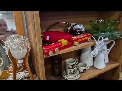 Видео: Комиссионный магазин "Marita Brukthandel", Mjøndalen, Norge. Что я купила.