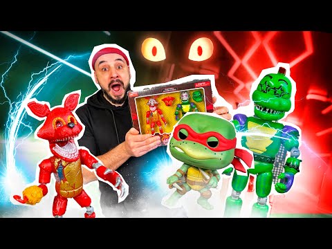 Видео: ПАПА РОБ РАСПАКОВАЛ МОНТИ И ФОКСИ ИЗ FNAF SECURITY BREACH! АНИМАТРОНИКИ НА СТРОЙКЕ!