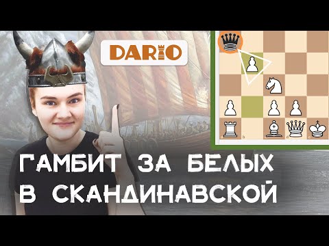 Видео: Классный вариант против Скандинавской