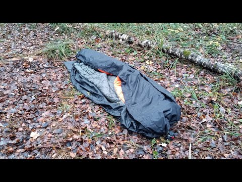 Видео: Бивуачный мешок для экстремальных ночёвок из пончо-тента.