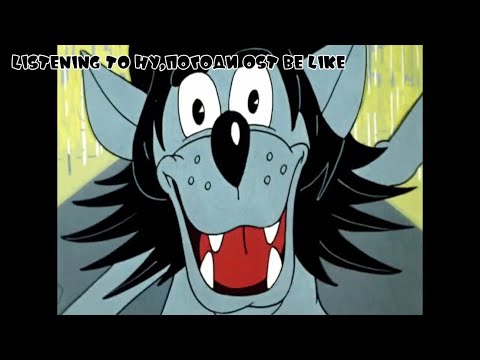Видео: Listening to Ну,Погоди OST be like: