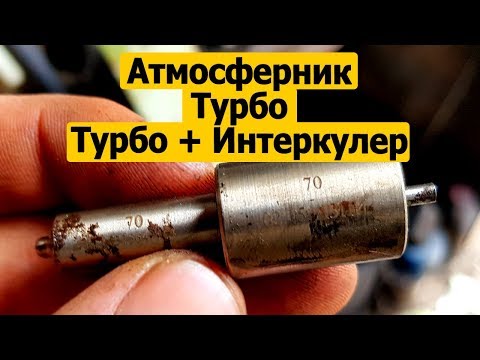 Видео: Распылитель форсунки на двигатель смд-22 (атмосферный, турбо, турбо +интеркулер).