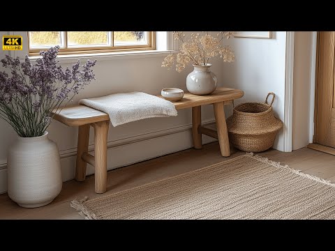 Видео: Уютные весенние идеи декора в скандинавском стиле для прихожей, которые вам понравятся!