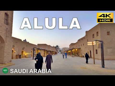 Видео: AlUla – Вечерняя прогулка по историческому Старому городу и современному городу 🇸🇦 Саудовская Аравия