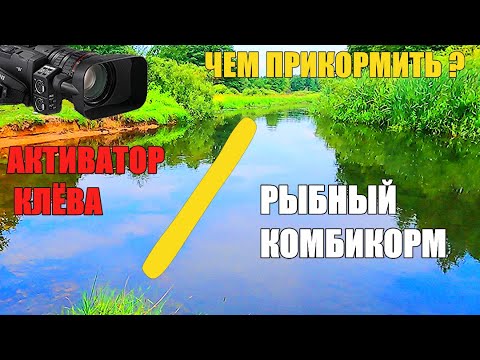 Видео: Чем прикормить рыбу. РЫБНЫЙ КОМБИКОРМ против АКТИВАТОРА КЛЁВА!!! Подводная съёмка.