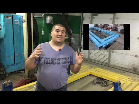 Видео: Гараж Каховка -мой стапель круче. Самодельный стапель.