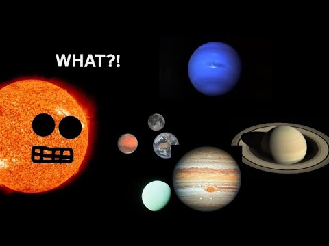 Видео: Что если бы на планетах упал астероид?