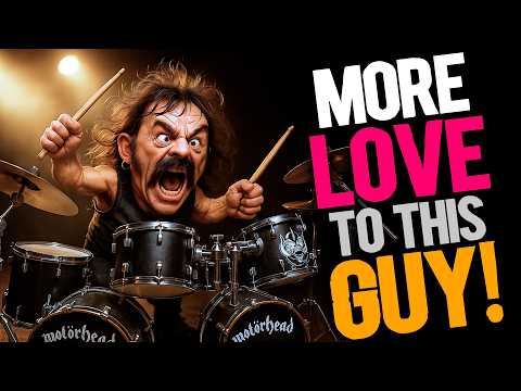 Видео: 🥁10 невероятно недооцененных рок-барабанщиков | #rockdrums