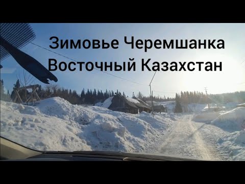 Видео: Зимовье Черемшанка Восточный Казахстан почему нельзя запускать Дроны ?