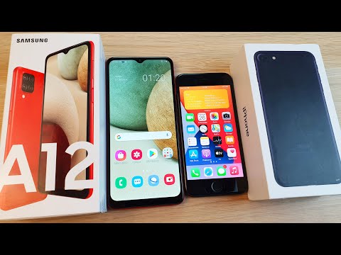 Видео: SAMSUNG GALAXY A12 VS IPHONE 7 - НОВЫЙ АНДРОЙД ИЛИ СТАРЫЙ АЙФОН? ЧТО ВЫБРАТЬ ЗА 12000