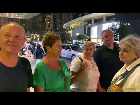 Видео: Прогулка по ночному БАКУ 10 09 2025. Гости из Литвы.