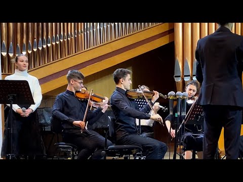 Видео: «На планету людей, на планету скорбей» участие камерного оркестра || Виктория Перебиковски