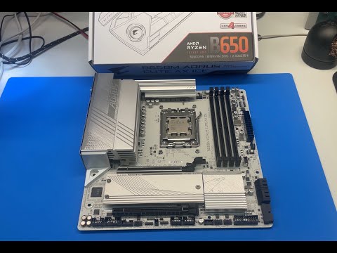 Видео: Дешевая AM5 плата с AliExpress/Wildberries🤦‍♂️ Замена хаба феном😳 Gigabyte B650M AORUS ELITE AX ICE👍
