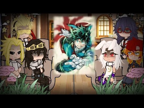 Видео: ~Реакция •Про Героев• на Изуку Мидория~