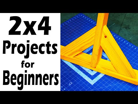 Видео: Простые деревянные конструкции 2x4, которые вы можете сделать уже сегодня! (для начинающих)