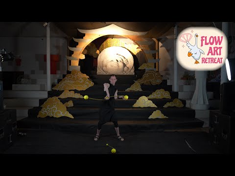 Видео: Кирилл Ландо \ Пои \  Flow Art Retreat 2024