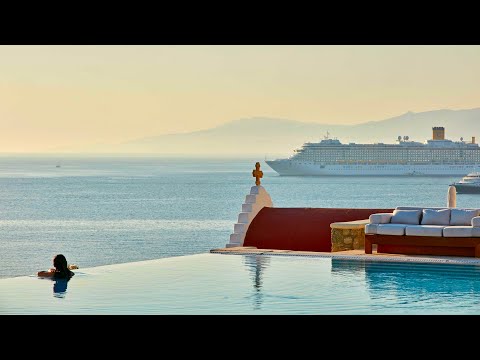 Видео: BILL & COO MYKONOS | Романтический роскошный отель в Греции (полный тур в 4K)