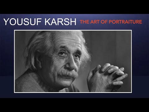 Видео: Юсуф Карш - Портреты знаменитостей