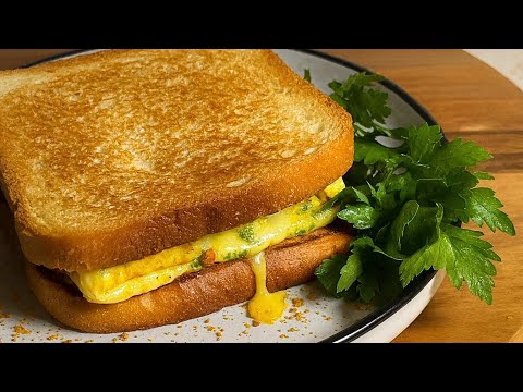 Видео: Завтрак за 1доллар 🥪 С высоким содержанием белка 🥚. Вы будете готовить этот завтрак каждое утро.