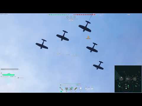 Видео: WorldOfWarships Yorktown — авианосец США 8 уровня!  Йорктаун в случайном бою.