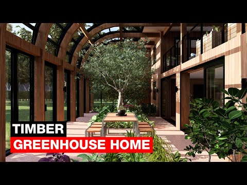 Видео: Преображение веранды с помощью этой деревянной теплицы