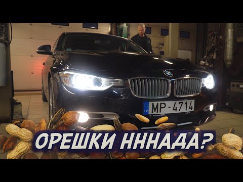 Видео: Загадочная BMW F31 с песком и орешками!