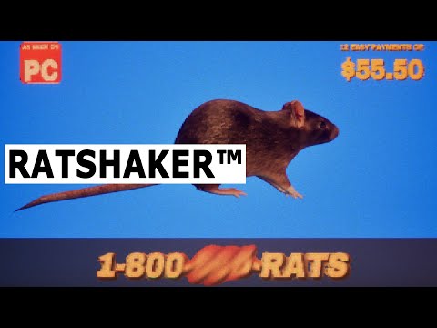 Видео: БЕЗУМНЫЙ ХОРРОР - RATSHAKER™