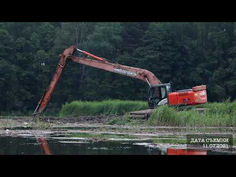 Видео: "Бобровые Хатки" - экологическая катастрофа после их уборки.  о.Ломпадь, г.Людиново
