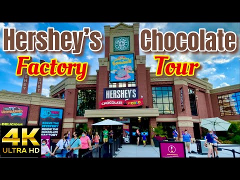 Видео: Мир шоколада Hershey’s / Экскурсия по шоколадной фабрике Hershey’s 2021 / Херши, Пенсильвания