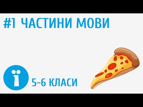 Видео: Частини мови #1