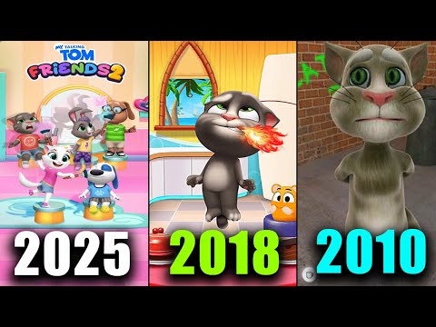 Видео: Мой Говорящий Том: Друзья: Все 61 игра (2010-2025) | Outfit7 Evolution | Android/iOS/iPadOS