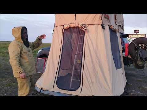 Видео: Первая сборка тамбура для палатки KAMPINA (ORT) - 02L-165