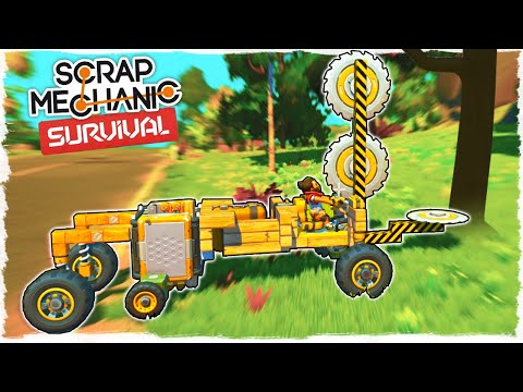 Видео: СРУБИЛ ВЕСЬ ЛЕС ЭТОЙ МАШИНОЙ! НОВАЯ ЛЕСОПИЛКА В SCRAP MECHANIC SURVIVAL - ДЕНЬ 9