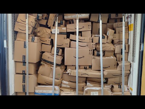 Видео: Грузят возврат посылок Амазон 