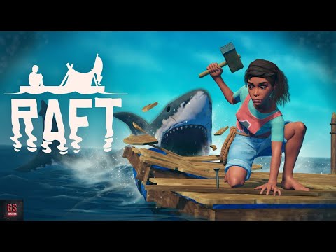 Видео: Raft: Командное выживание – акулы, острова и приключения!  🎮 #3