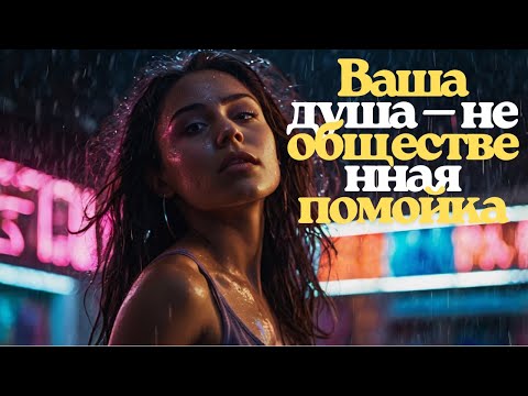 Видео: Ваша душа — не общественная помойка. Хватит это терпеть.