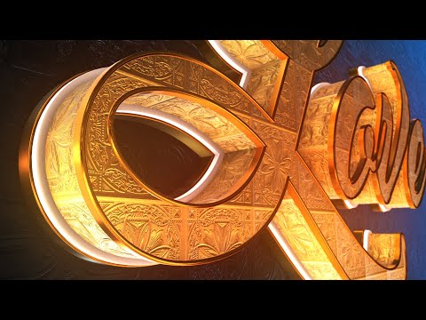 Видео: Учебное пособие по After Effects — Золотой 3D-текст | Бесплатный файл проекта