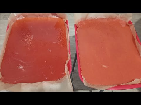 Видео: Готовлю пастилу из Алыча. Сладкая и соленая пастила