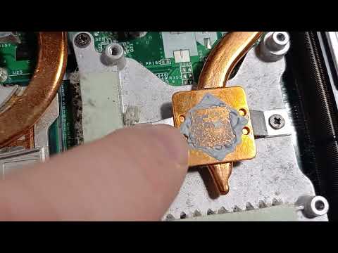Видео: Acer Aspire 5739G замена термопасты