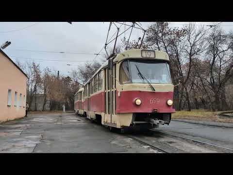 Видео: Tatra T3SU | СМЕ 659-663 | Маршрут 19 | г. Екатеринбург