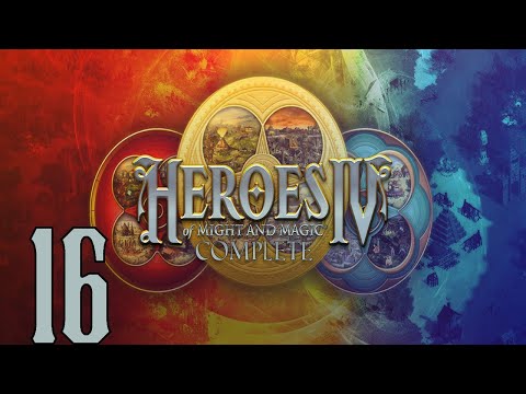 Видео: Прохождение Heroes of Might and Magic 4 Complete Серия 16 "Так она стала королевой"