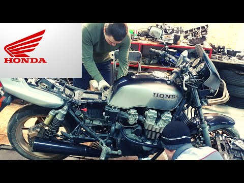 Видео: Honda cb750 Стук в двигателе/ Большой ремонт 1 часть