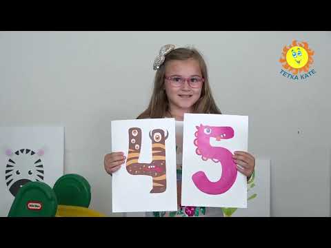 Видео: Броевите - Запеј со тетка Кате и учи лесно