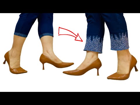 Видео: 🆘 НОВИНКА: Советы по увеличению длины джинсов. Сшить может каждый | Впервые вижу