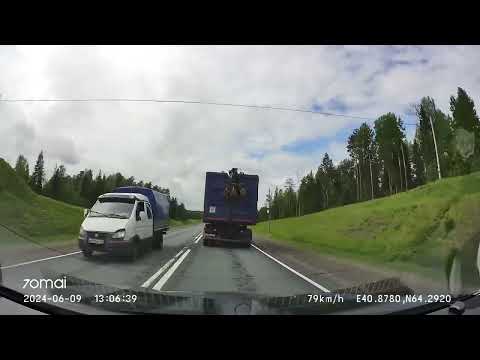 Видео: Driving in Arkhangelsk region: Хетка - Северодвинск 09/06/2024 (timelapse 4x)