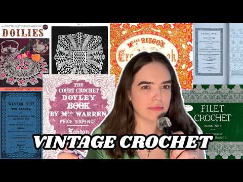 Видео: Я попыталась связать крючком по схеме 1840-х годов…